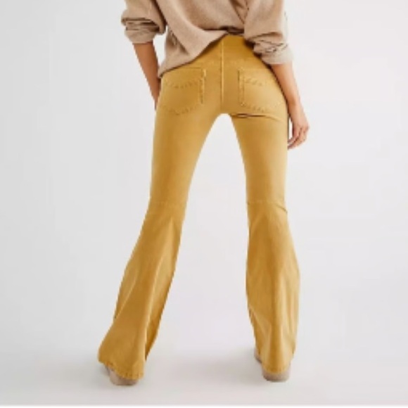 Free People Penny Corduroy Flare Pants - Picture 2 of 5